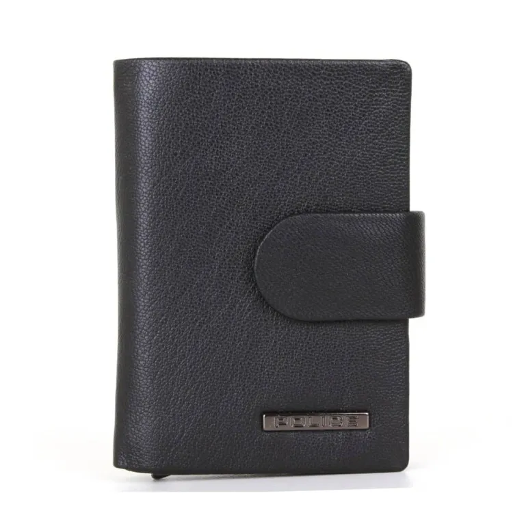 Men's leather wallet Police | Orion