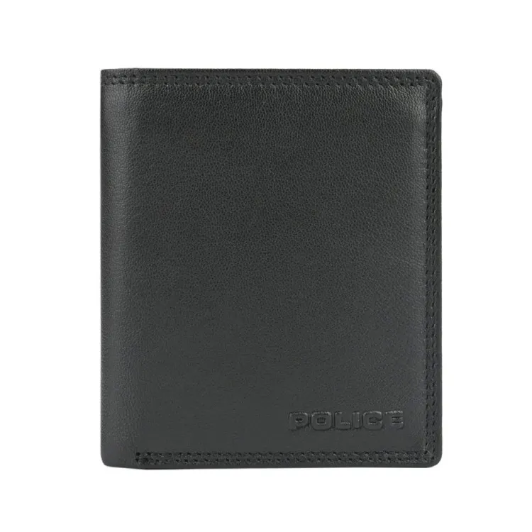 Men's leather wallet Police | Renzo