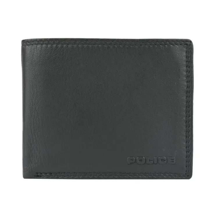 Men's leather wallet Police | Pietro