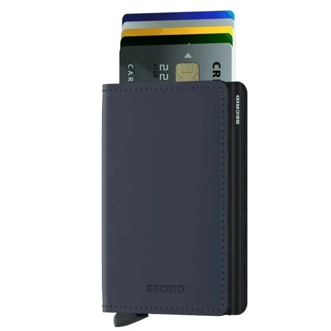 Usnjen etui za kartice Secrid | Slim Matte