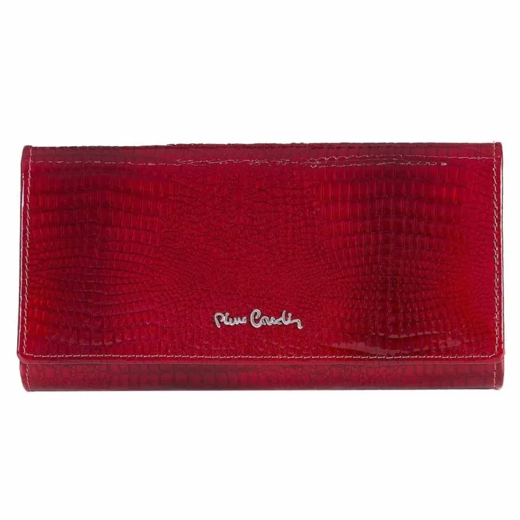 Leather wallet for women Pierre Cardin | Ruby