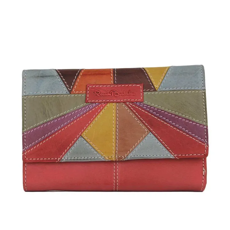 Leather wallet for women Renato Balestra | Rainbow