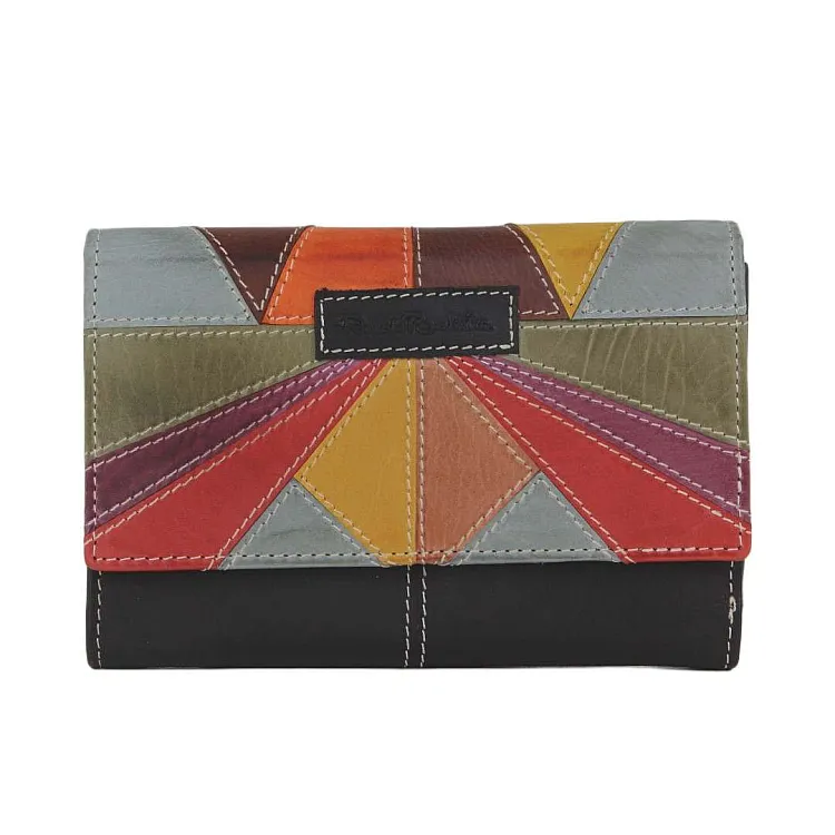 Leather wallet for women Renato Balestra | Rainbow