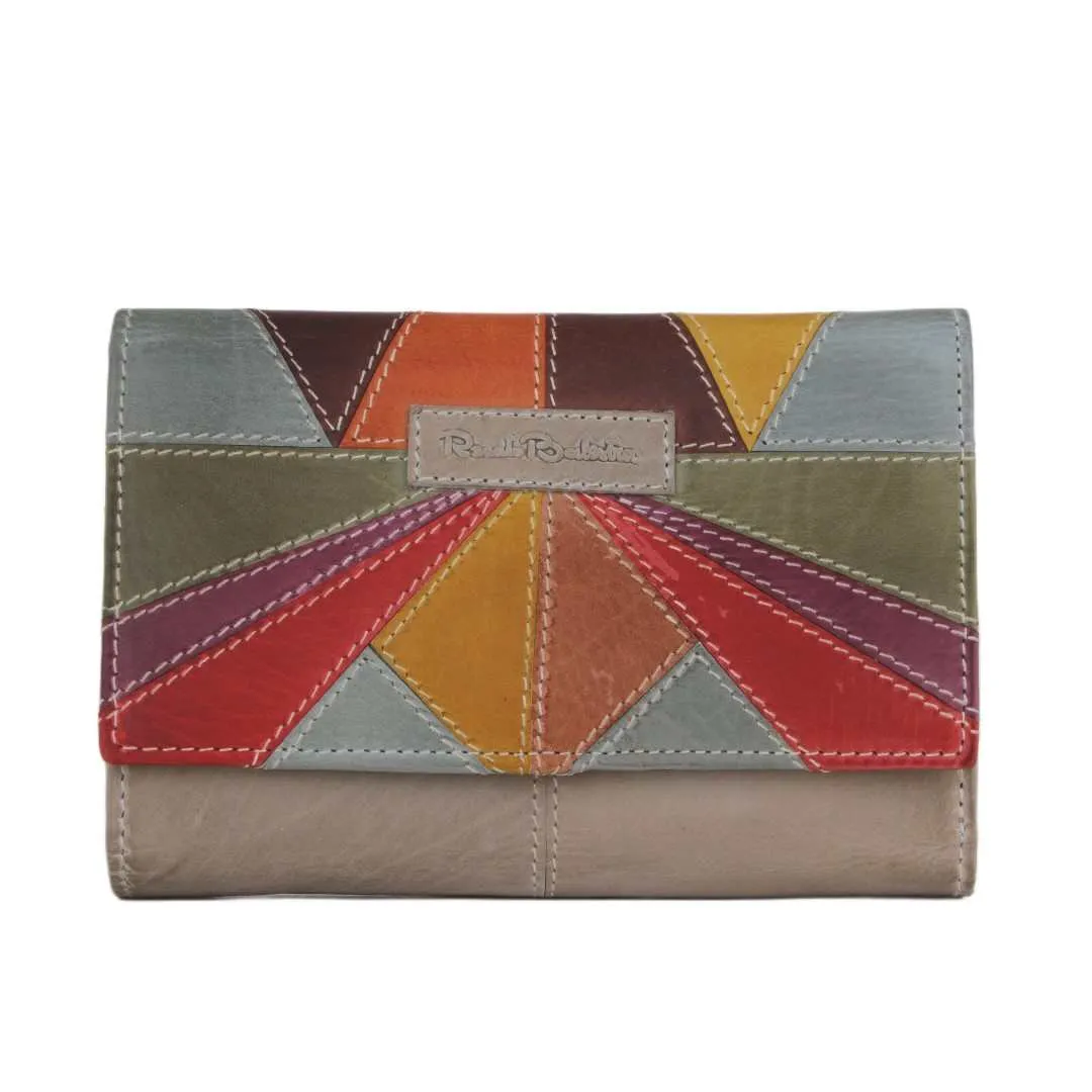 Leather wallet for women Renato Balestra | Rainbow