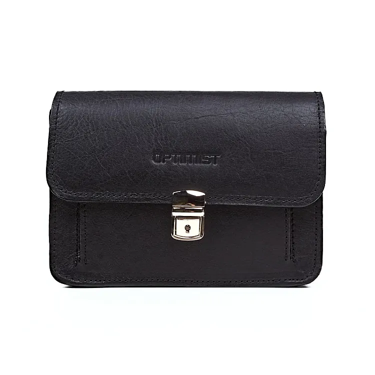 Leather hand bag Optimist | Hand