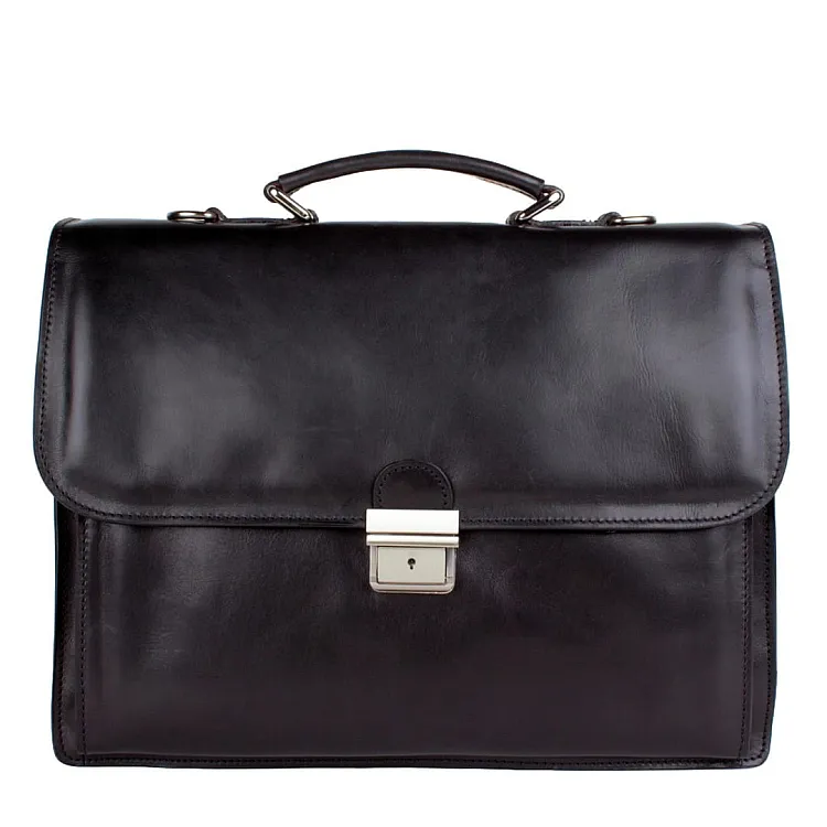 Leather business bag Optimist | Remy