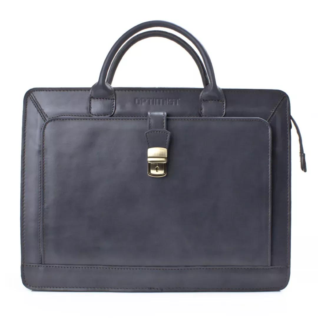 Usnjena poslovna torba Optimist | 20005  