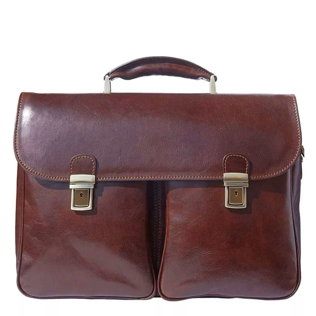 Usnjena poslovna torba Optimist | Luxury