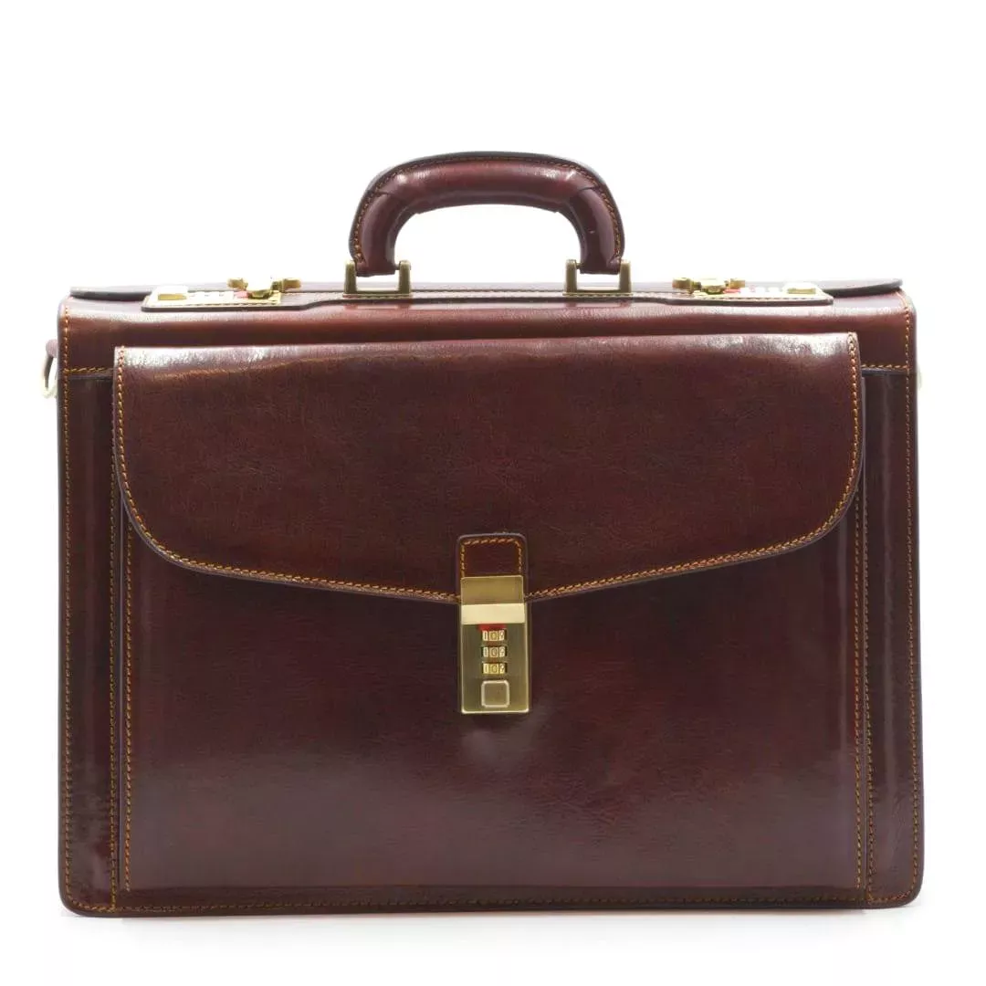 Poslovna torba usnjena Optimist | Salvatore