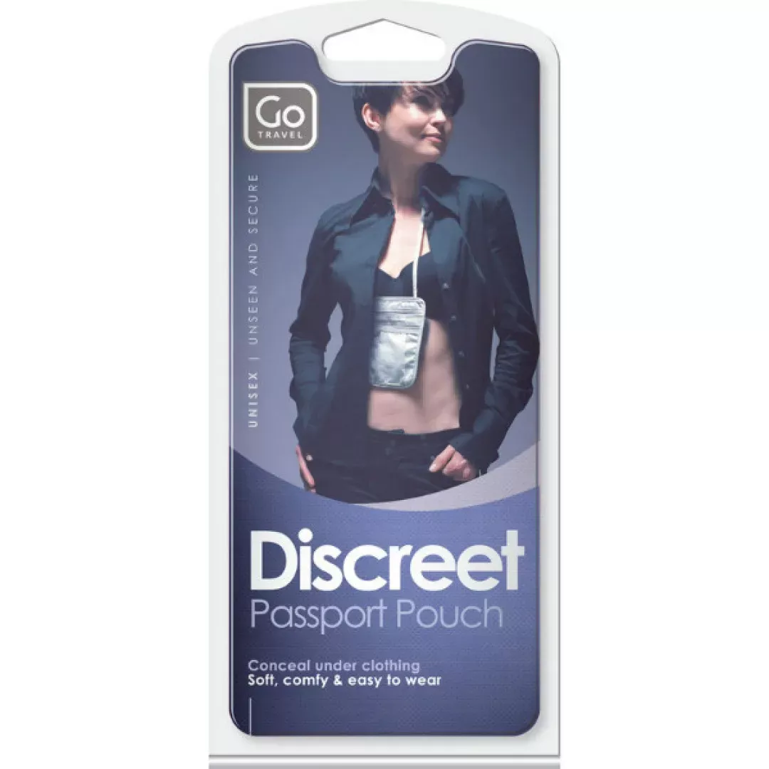 Travelling wallet compact neck wallet | Go Travel comtex