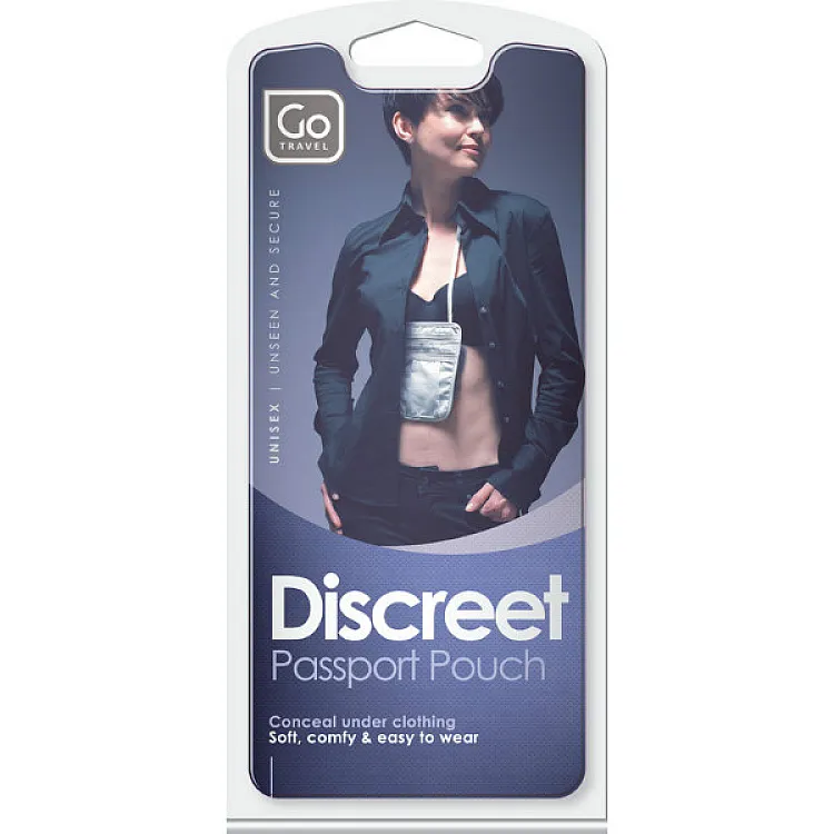 Travelling wallet compact neck wallet | Go Travel comtex