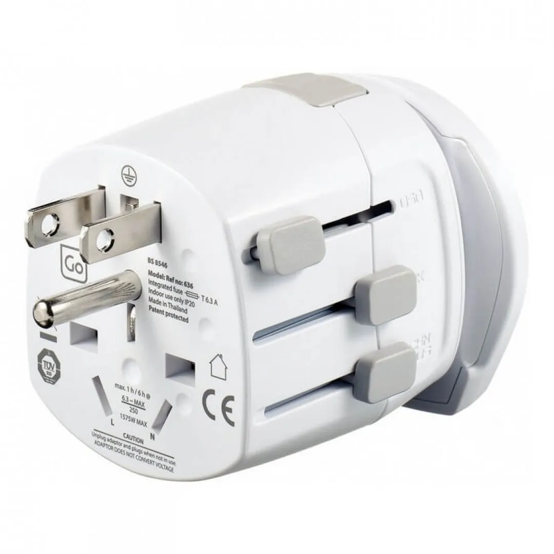 Univerzalni potovalni električni adapter | Go Travel