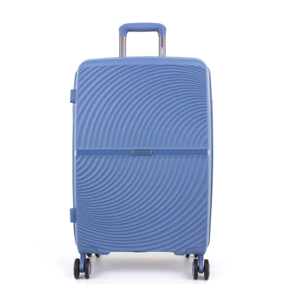 Hardside travelling luggage medium Coveri World | Trendy