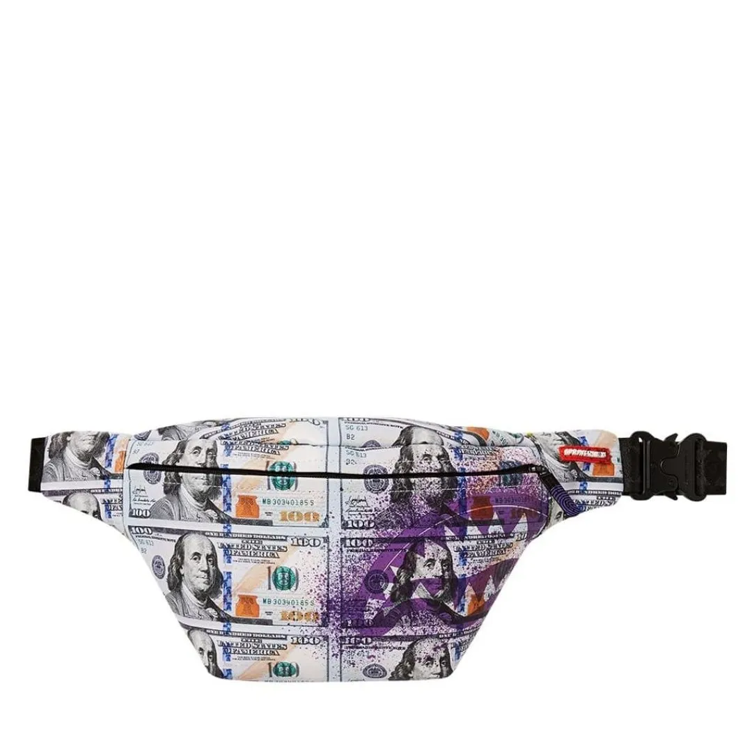 Torbica za oko struka Sprayground | Money Splat Savvy Crossbody