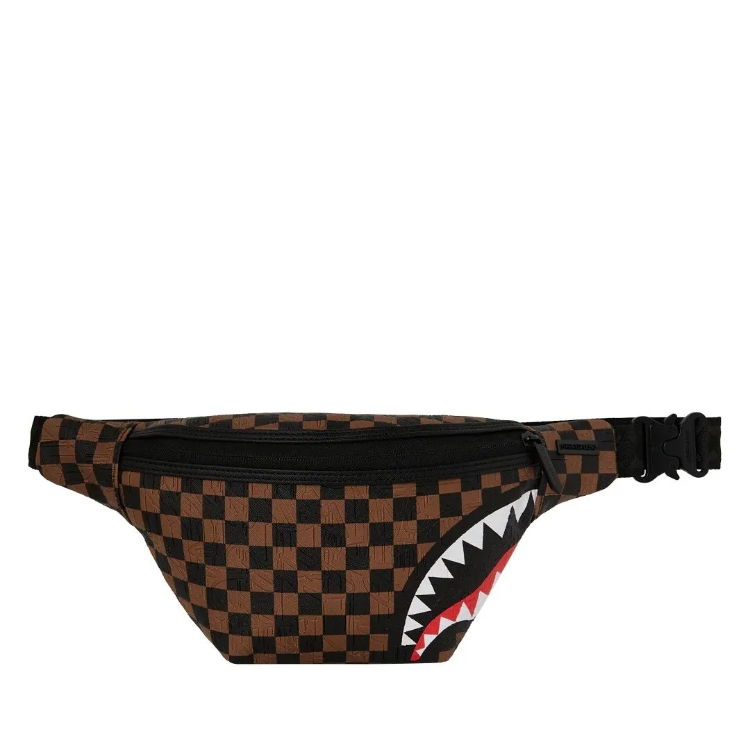 Torbica za okoli pasu Sprayground | Check 2 Emboss Savvy Crossbody
