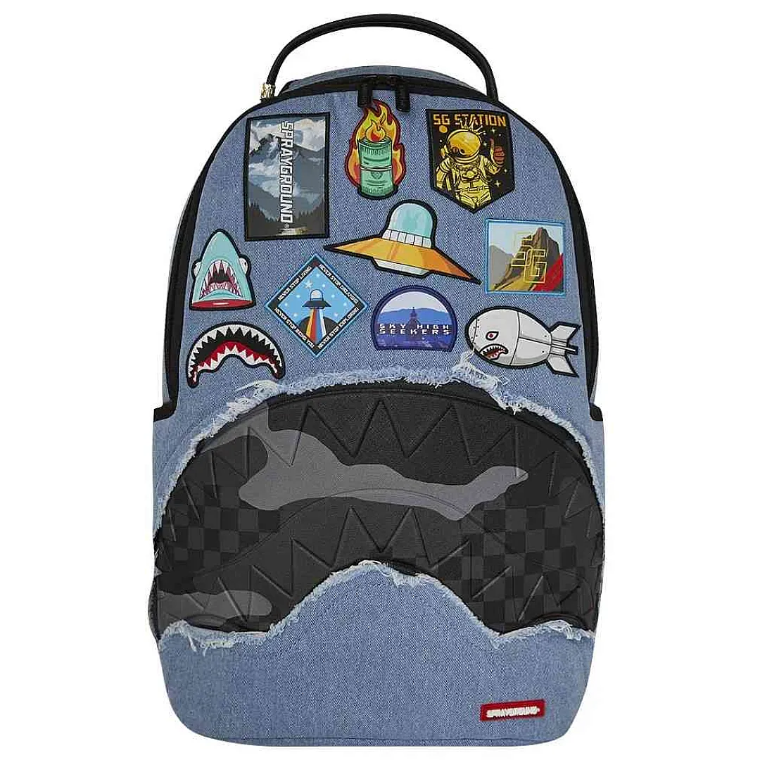 Backpack Sprayground | Denim Tear 3 Am Patches