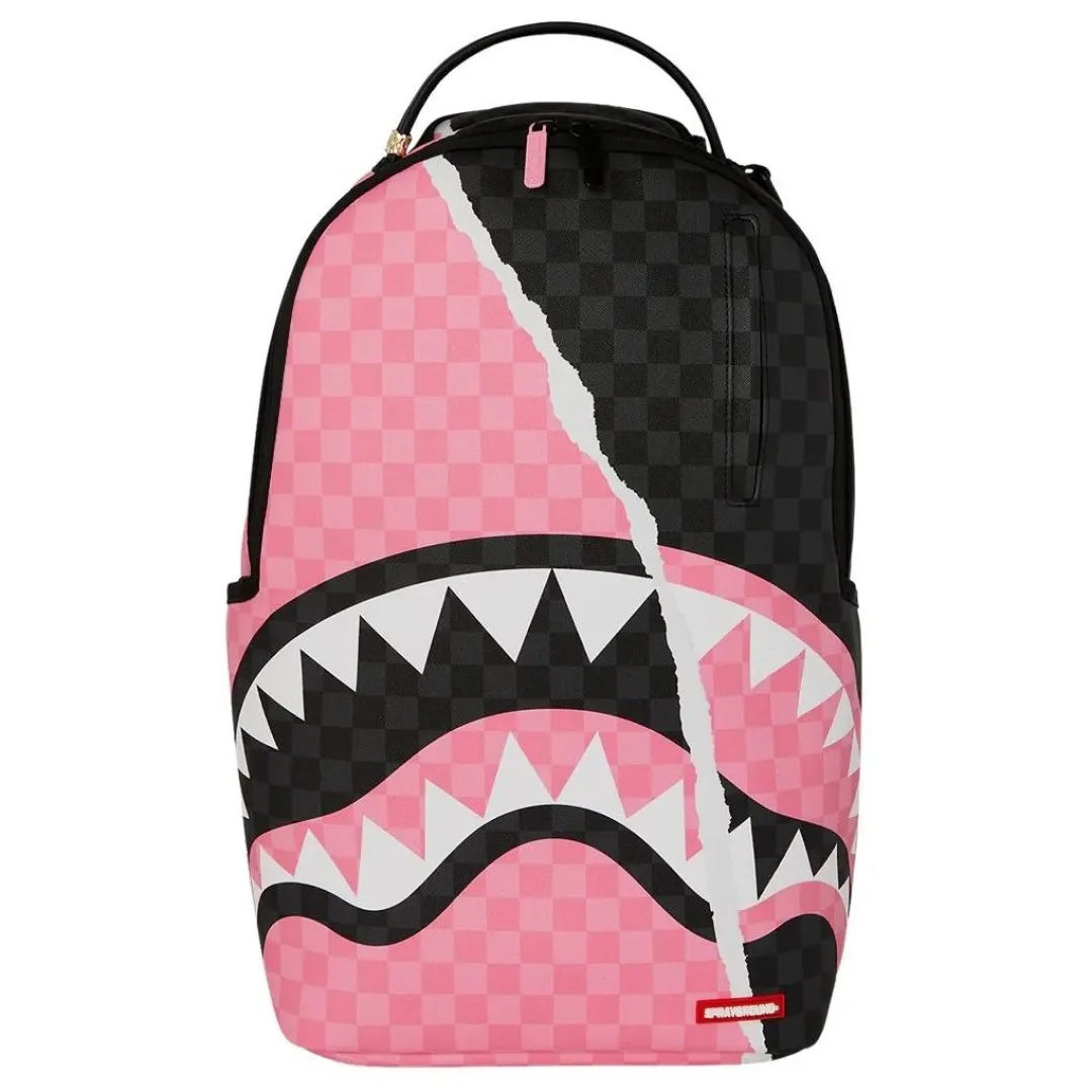 Backpack Sprayground | Pink And Black Tear Sip