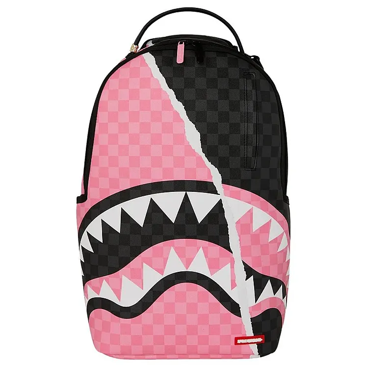 Rucksack Sprayground | Pink And Black Tear Sip