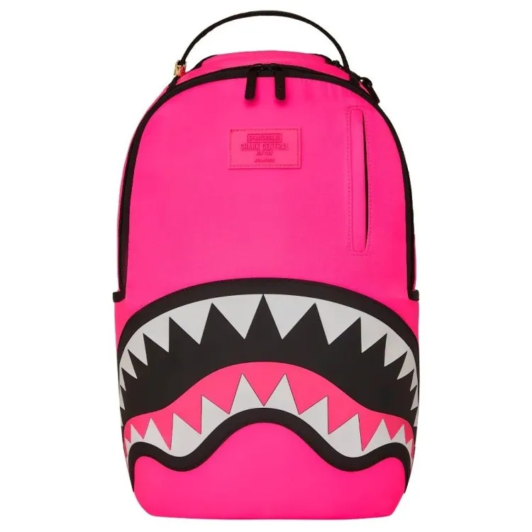 Rucksack Sprayground | Shark Central Nylon Hot Pink