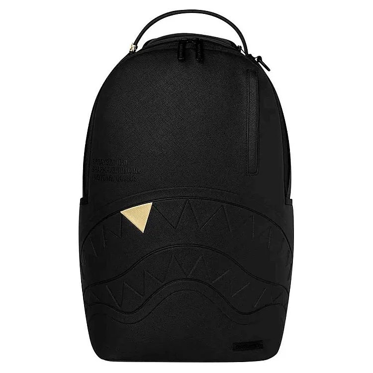 Ruksak Sprayground | Blacked Out Embossed Gold Tooth