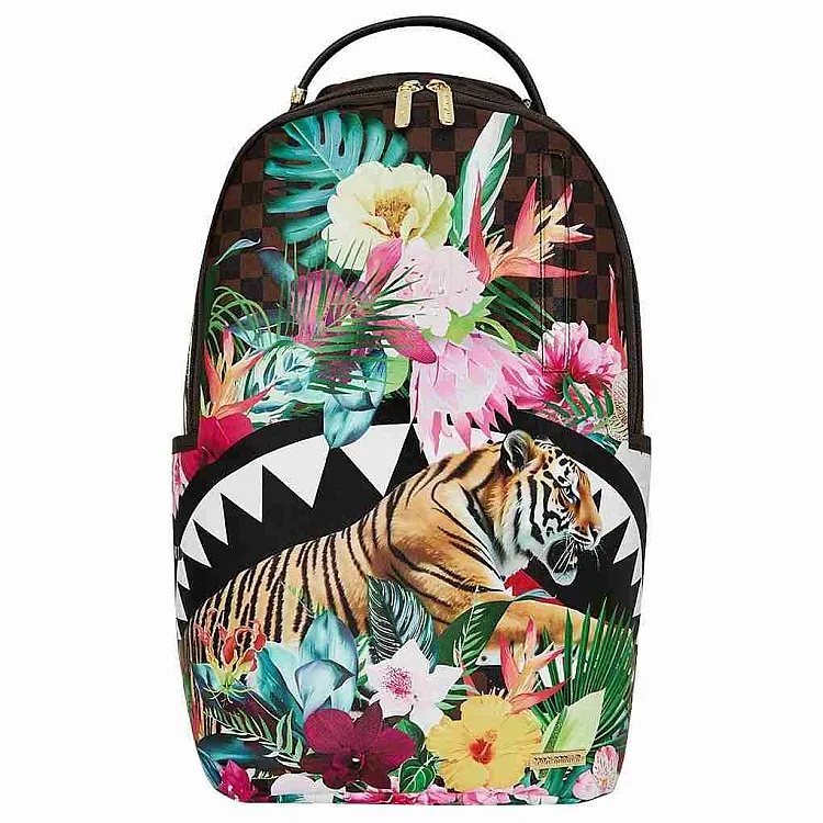 Ruksak Sprayground | Flowering Jungle Shark 2