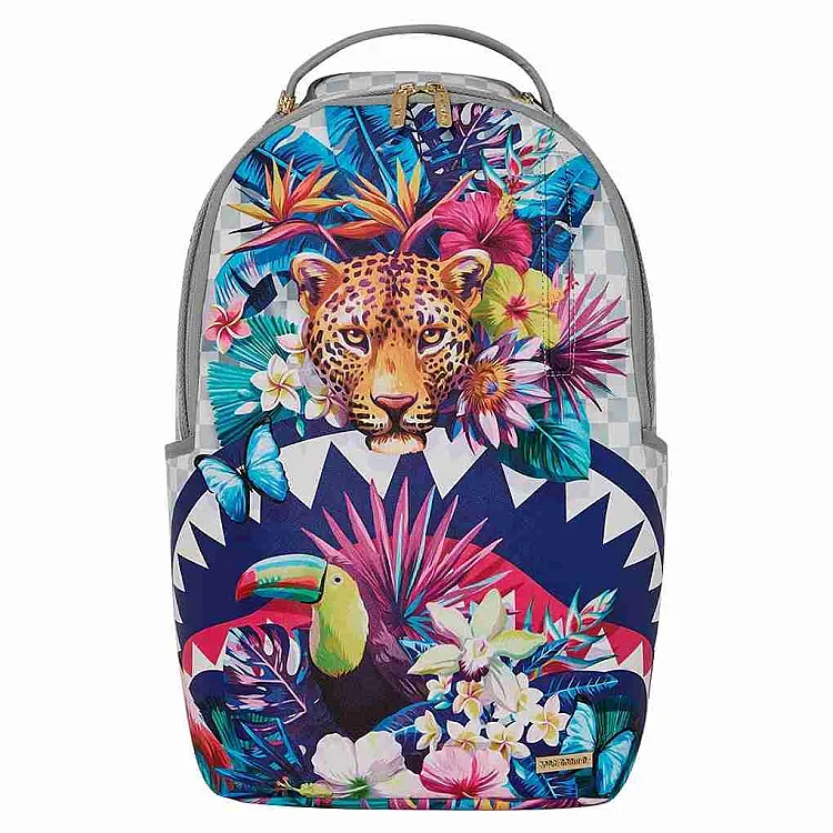 Rucksack Sprayground | Flowering Jungle Shark