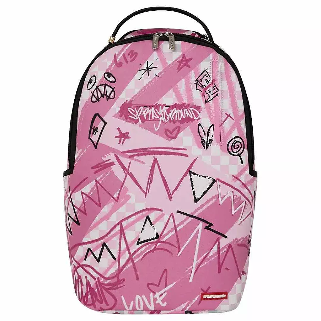 Nahrbtnik Sprayground | Pink Smoke Check