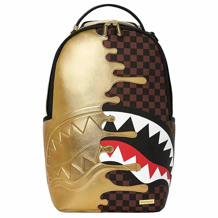 Rucksack Sprayground | Sharks In Paris Gold Drip