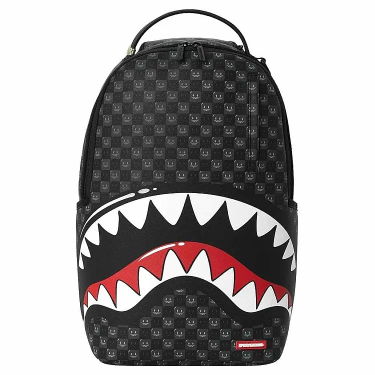 Backpack Sprayground | Sharks In Paris Wtf Bubbly Black Check