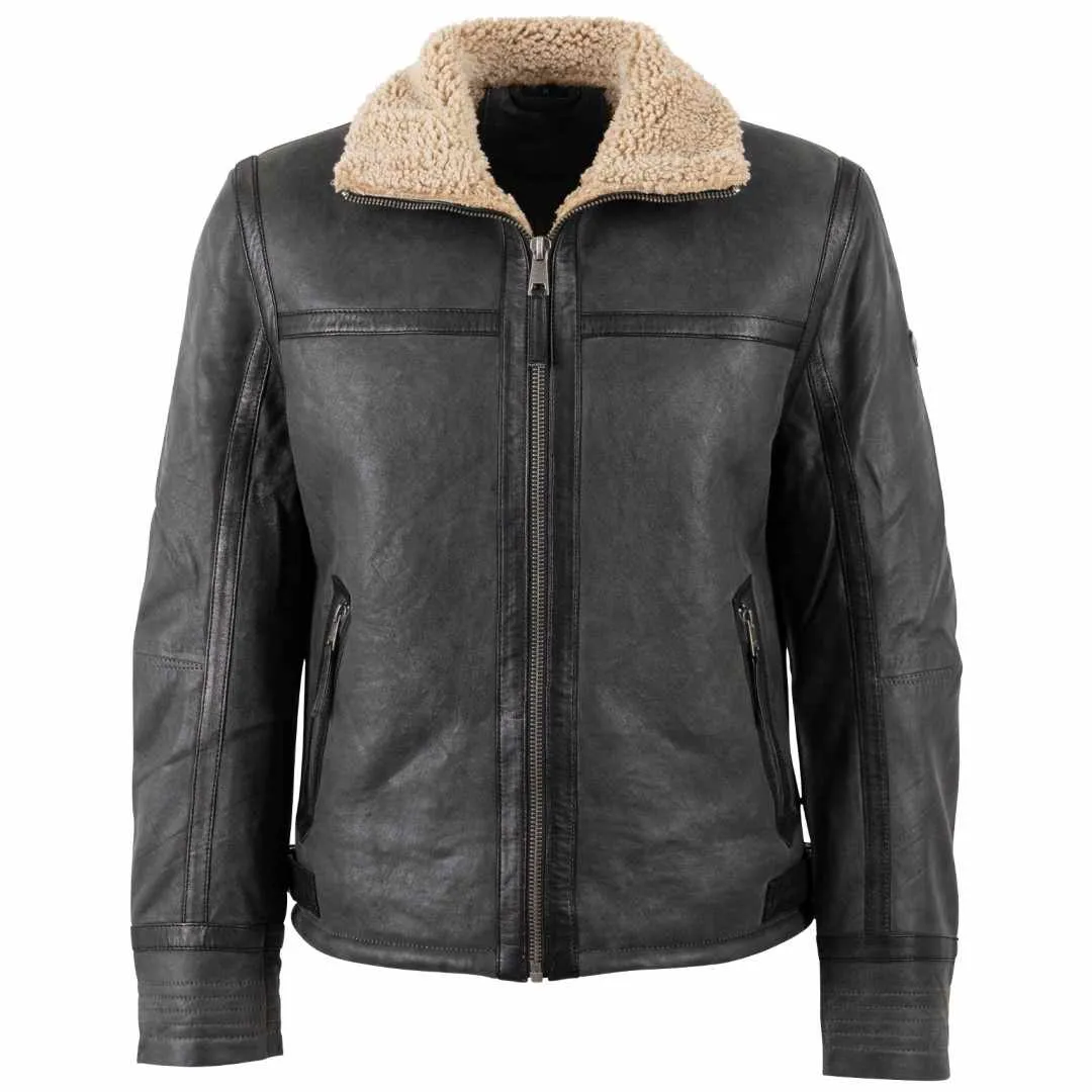 Men's leather jacket MAURITIUS | Arcticon