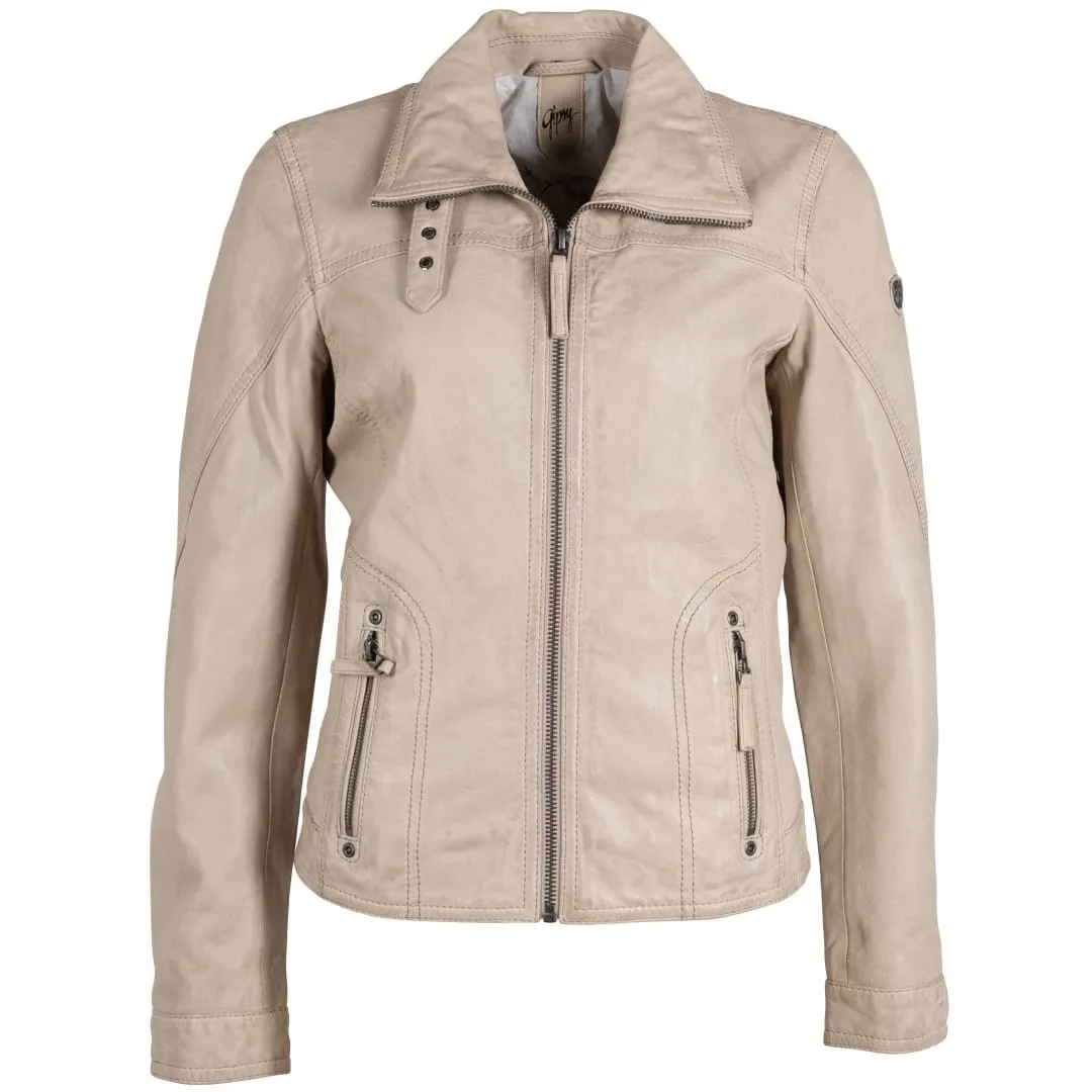 Women's leather jacket GIPSY | Carley