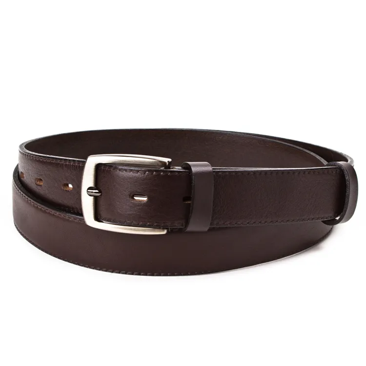 Leather belt ELEGANT men Optimist | 30-020