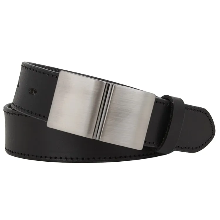 Leather belt ELEGANT men Optimist | Pitt
