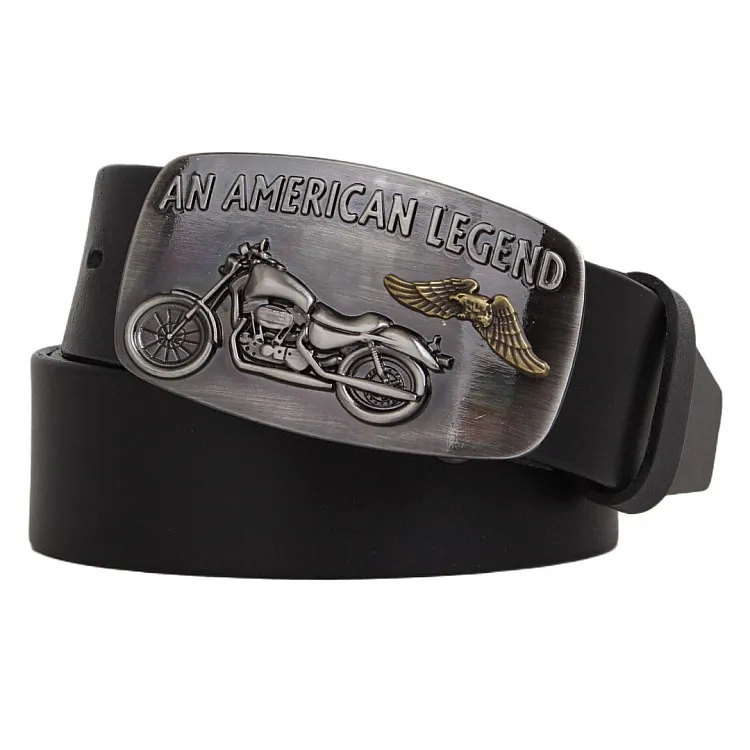 Leather belt JEANS Optimist | Motorcycle