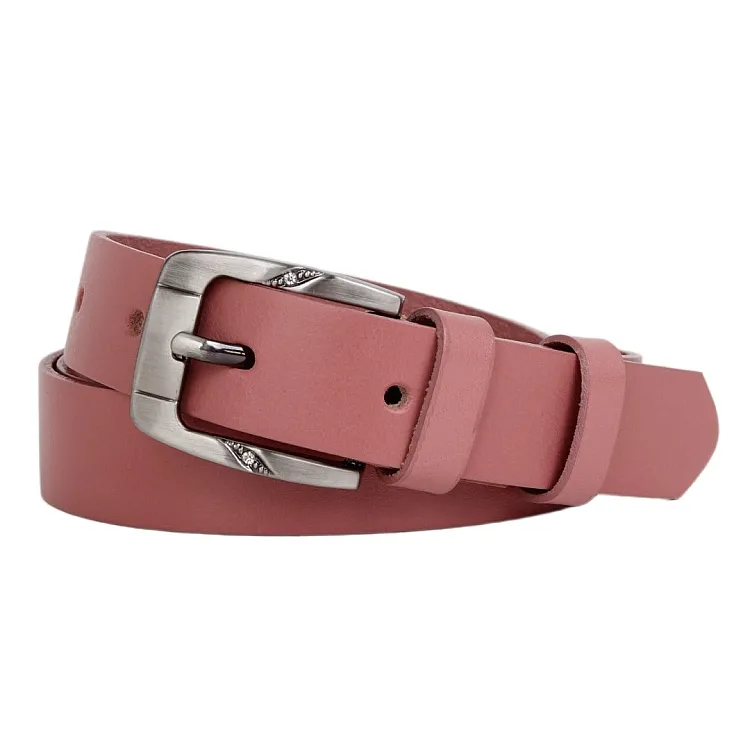 Leather belt ELEGANT female Optimist | 25-172