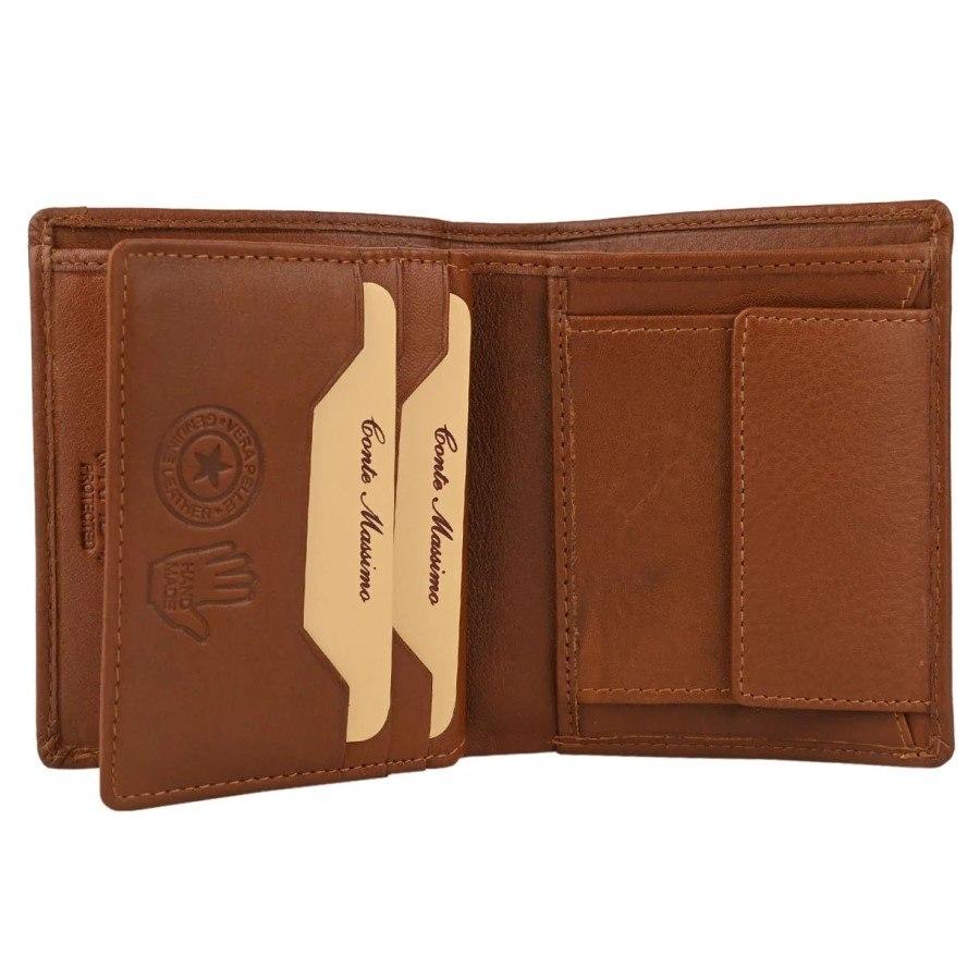 Men's leather wallet Conte Massimo | Armani