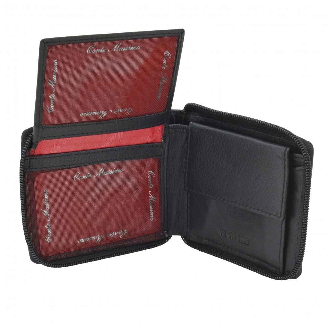 Muški kožni novčanik Conte Massimo | Zippy