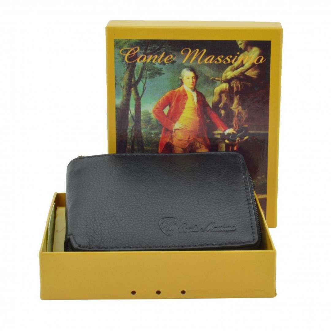 Muški kožni novčanik Conte Massimo | Zippy
