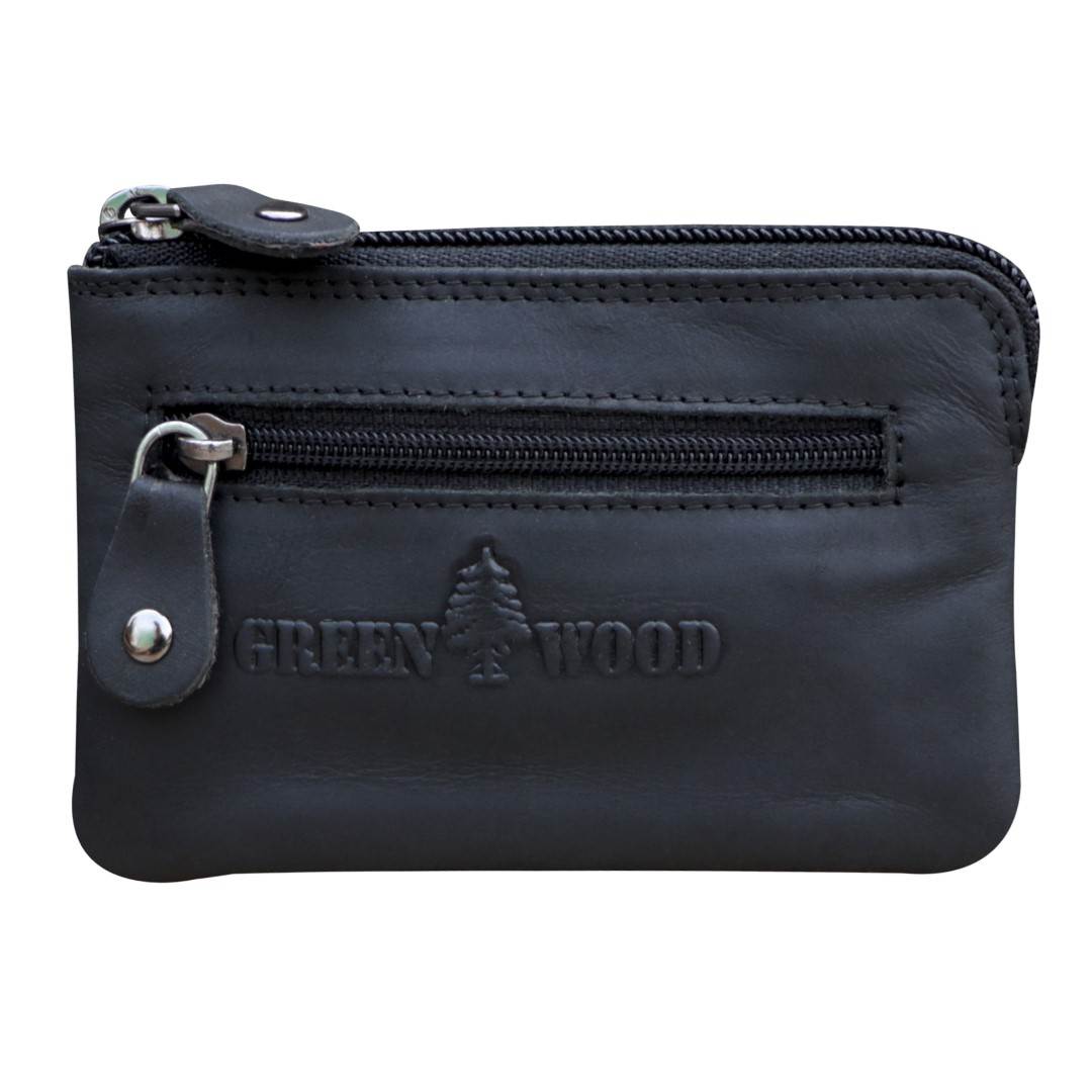 Kožni etui za ključeve Green Wood | Petja