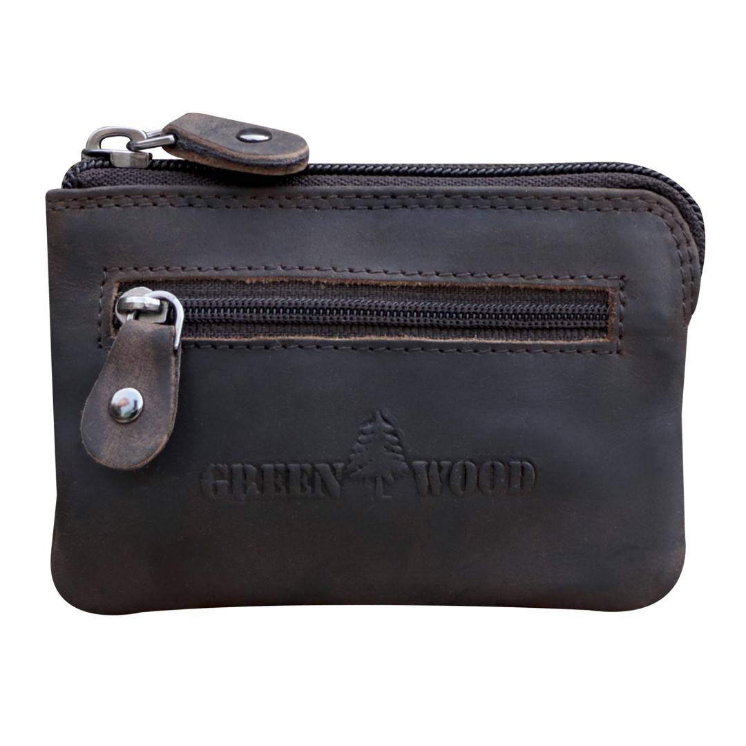 Kožni etui za ključeve Green Wood | Petja