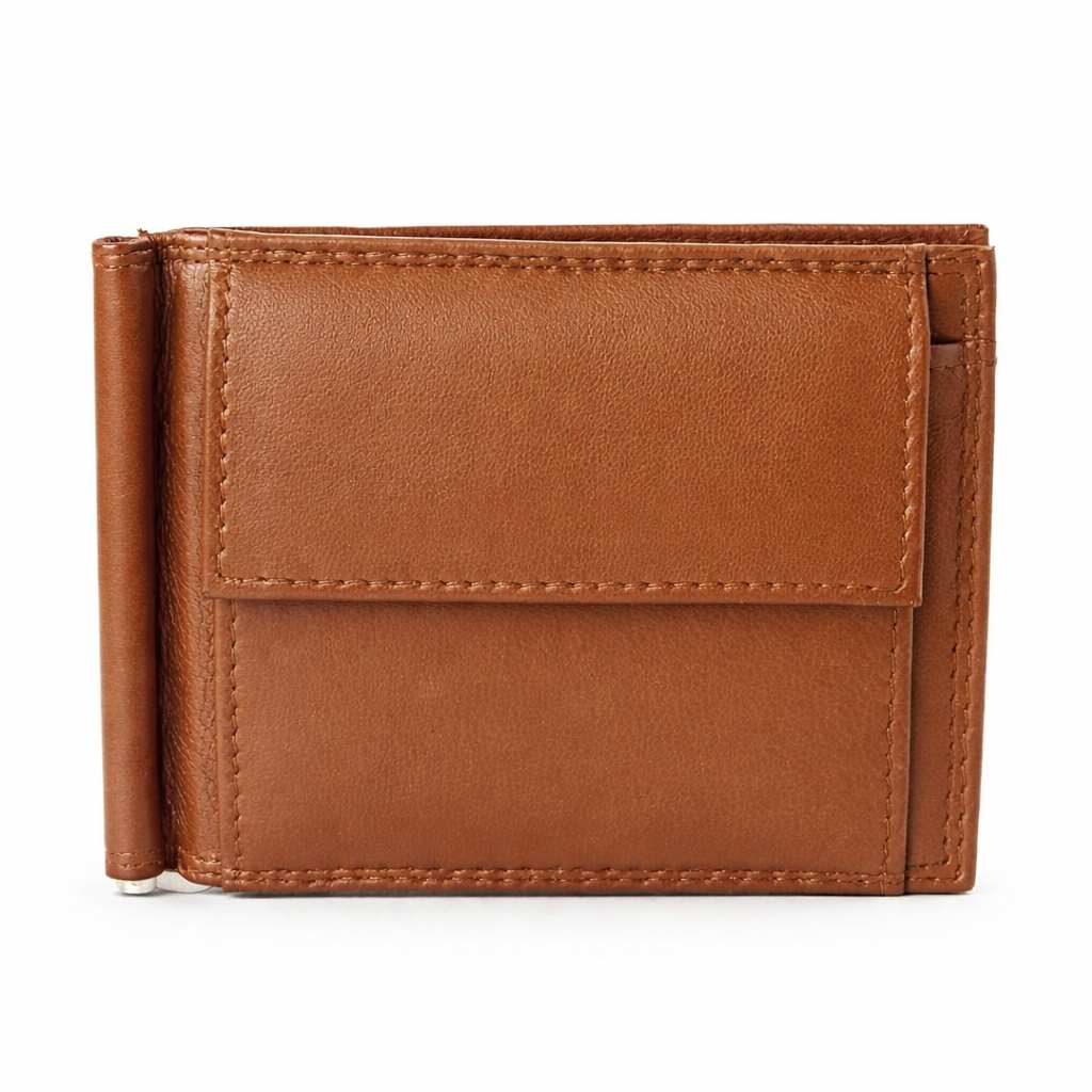 Usnjena denarnica s sponko Optimist | Kayi