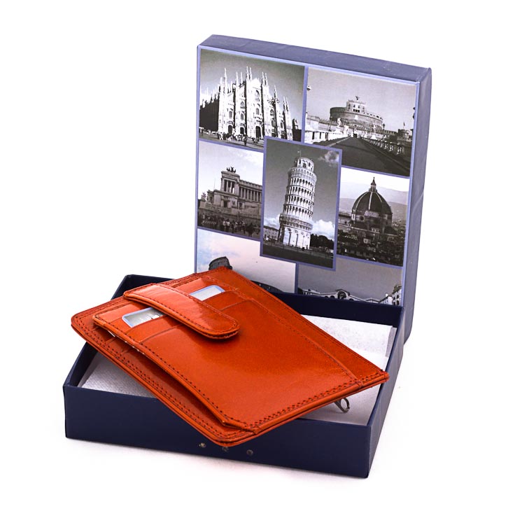 Kožni etui za kartice novčanik Optimist | V933