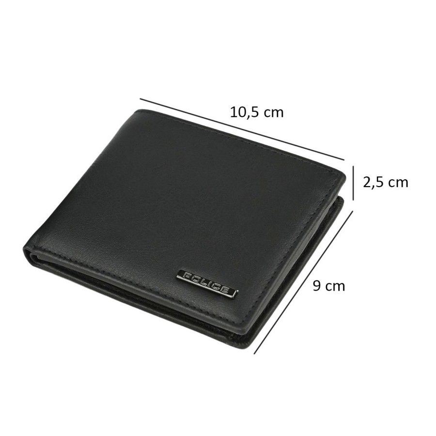 Usnjena moška denarnica s kemičnim svinčnikom Police | Pen