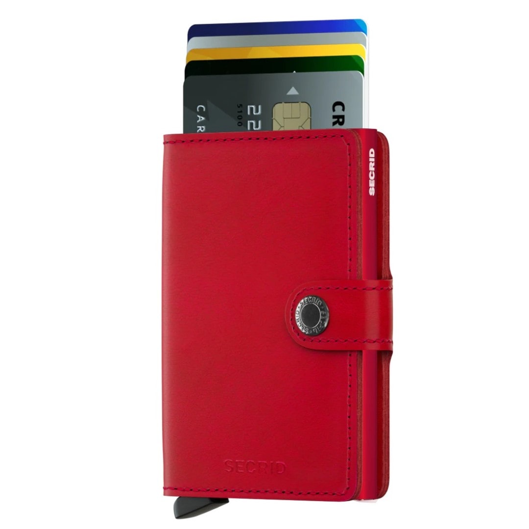 Usnjen etui za kartice Secrid | Mini Original