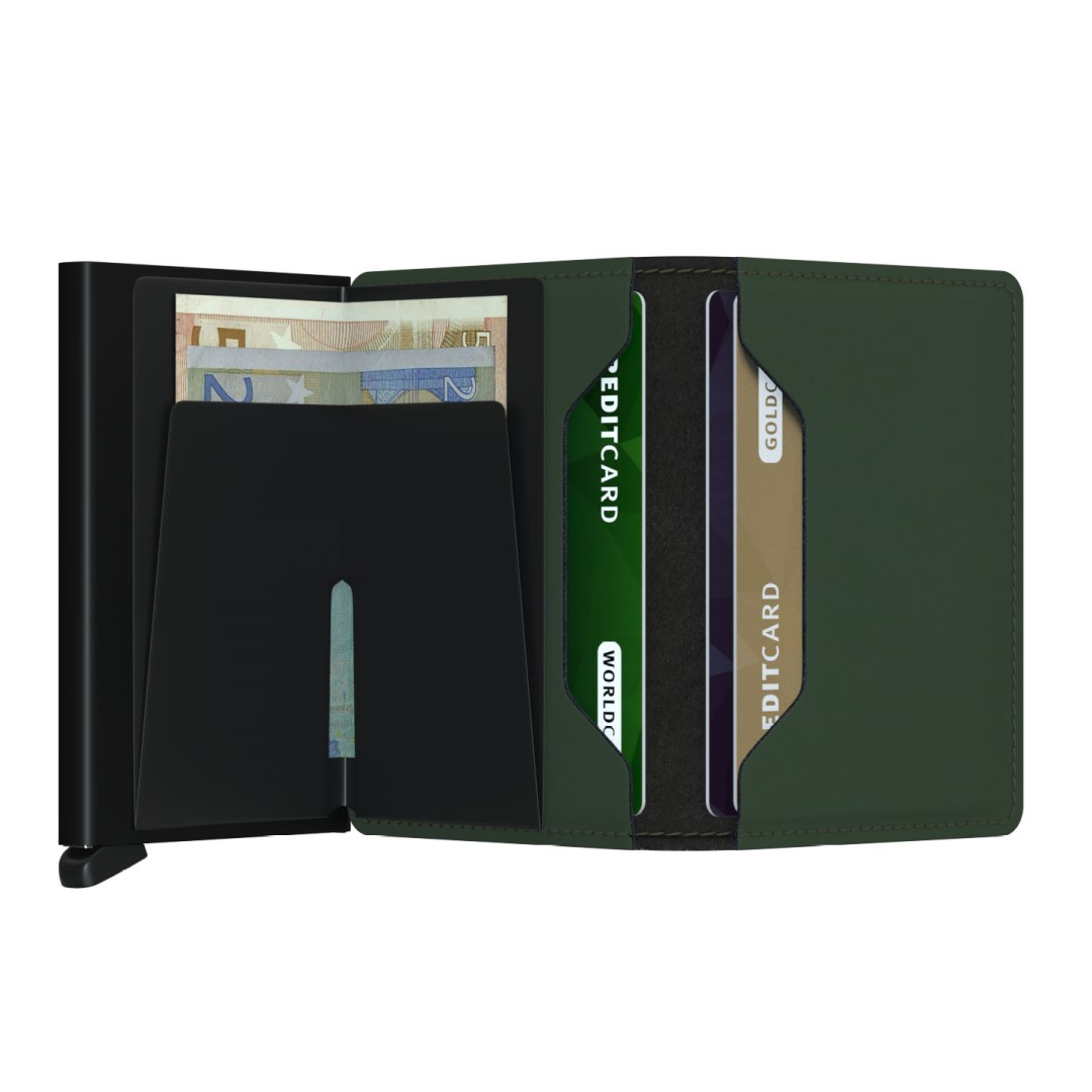 Leather case for cards Secrid | Slim Matte
