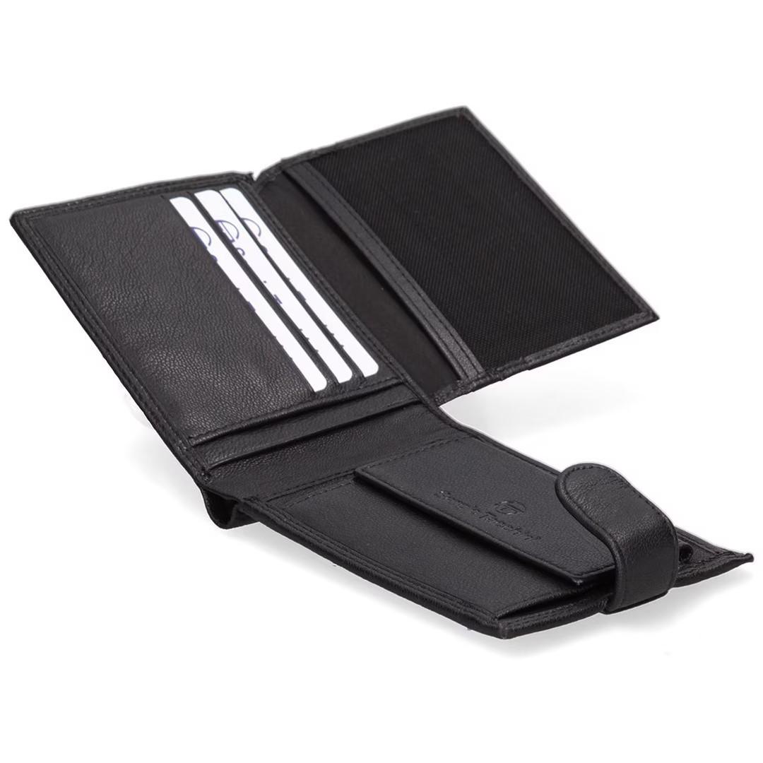 Herren Leder Geldbörse Sergio Tacchini | Dominus