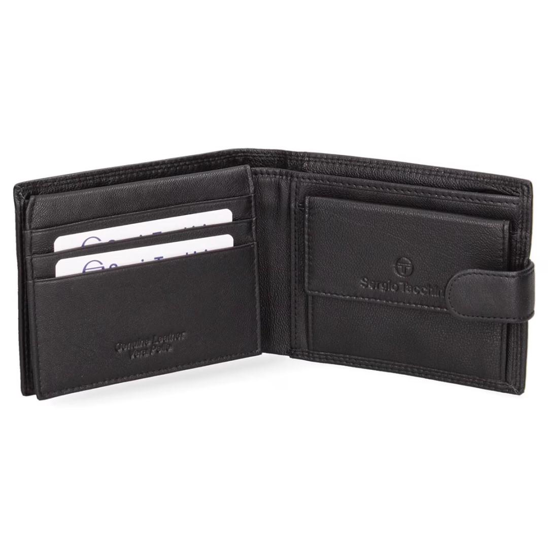 Herren Leder Geldbörse Sergio Tacchini | Dominus