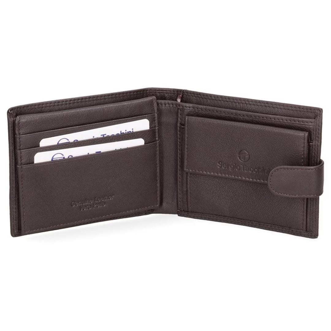 Herren Leder Geldbörse Sergio Tacchini | Dominus