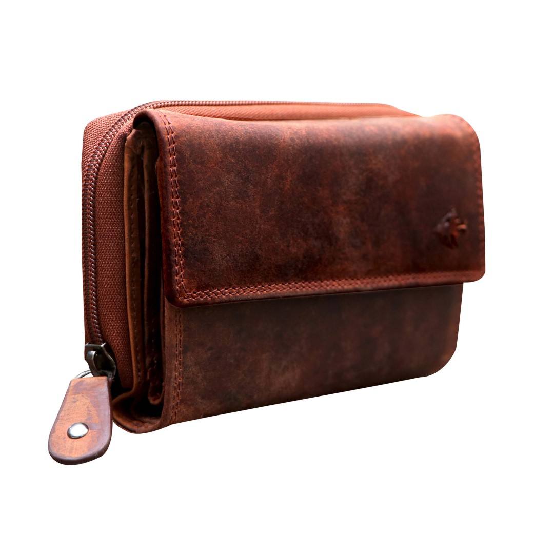 Ženski kožni novčanik Green Wood | Mija