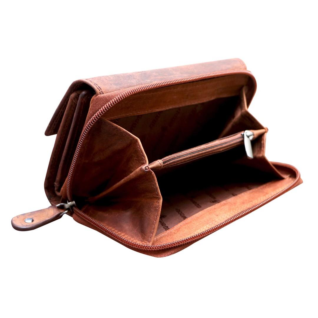 Ženski kožni novčanik Green Wood | Mija